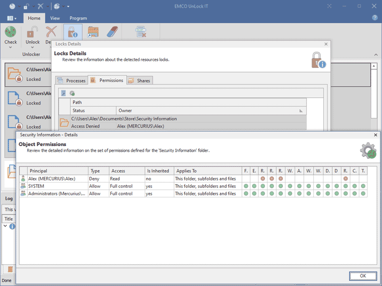 How to investigate and unlock file system locks